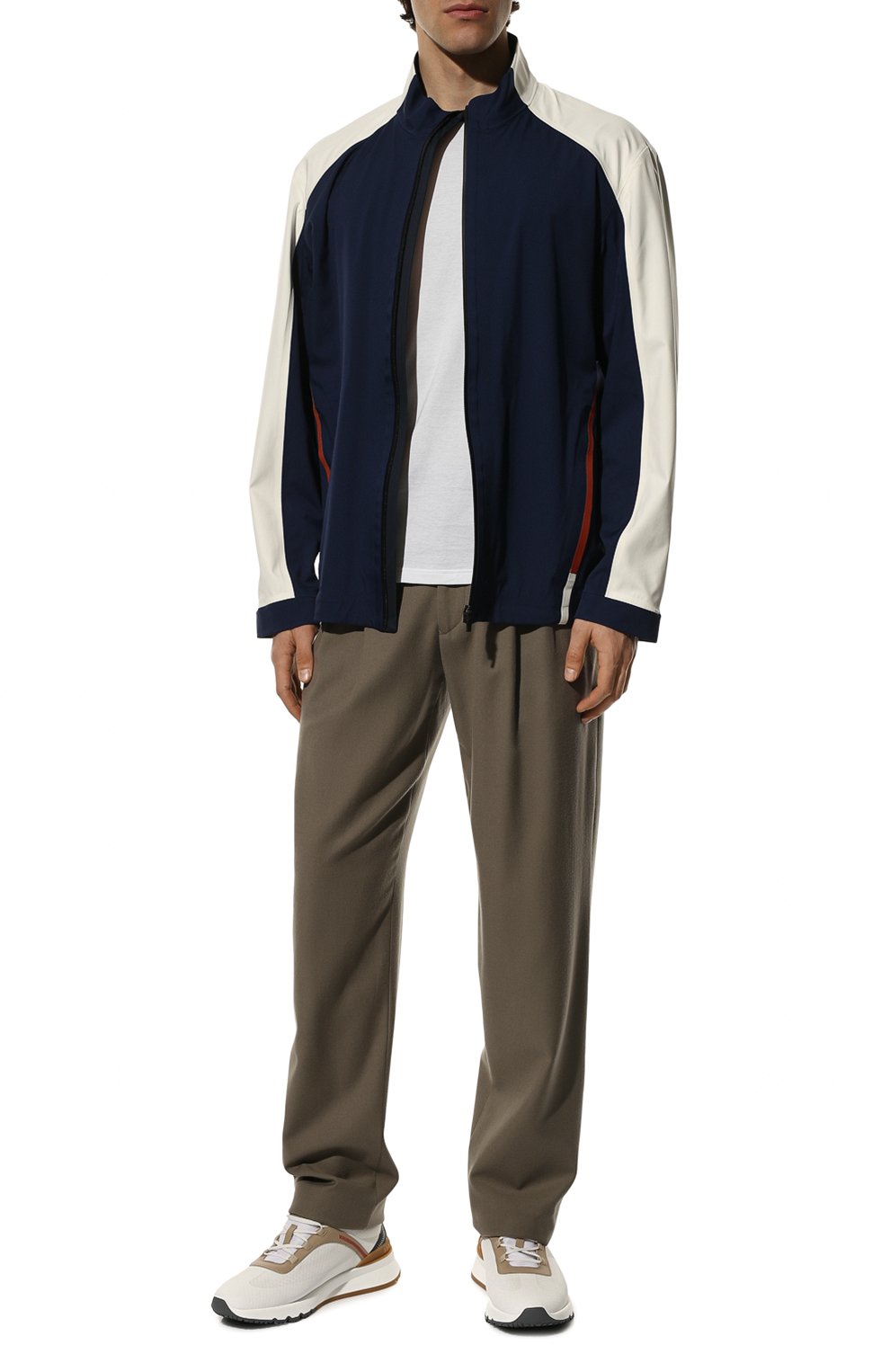 Комбинированные кроссовки BRUNELLO CUCINELLI, арт. MZUTBH0292, фото 2