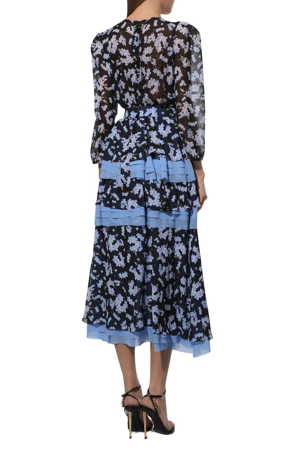 Шелковое платье ULYANA SERGEENKO, арт. ABM012SS21P (1010т21), фото 4