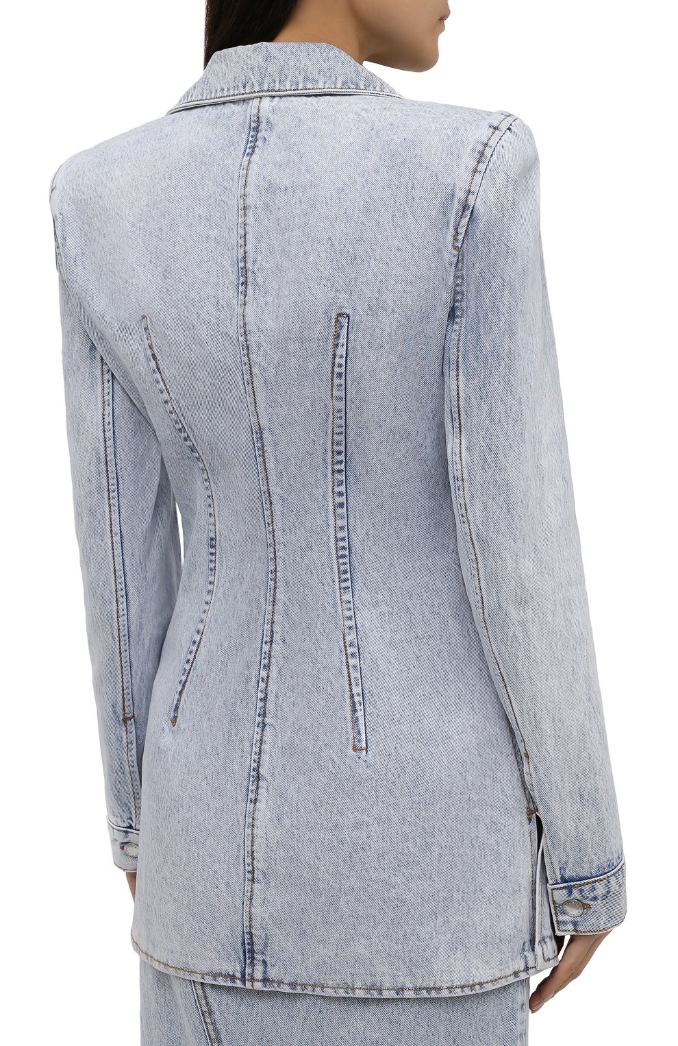 Джинсовый жакет ALEXANDER WANG, арт. 1WC3211470, фото 4