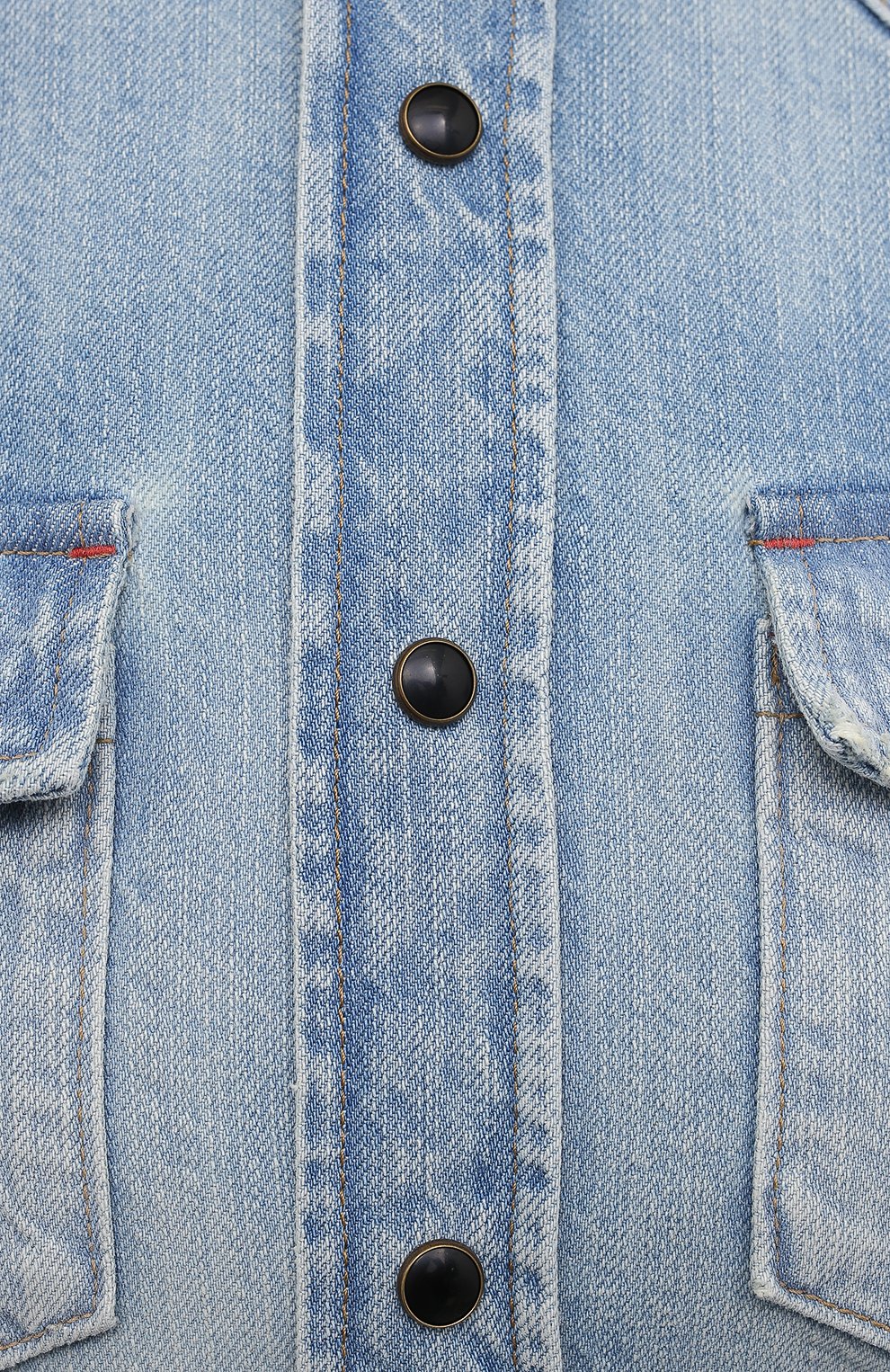 Джинсовая рубашка SAINT LAURENT, арт. 653999/Y31GA, фото 5