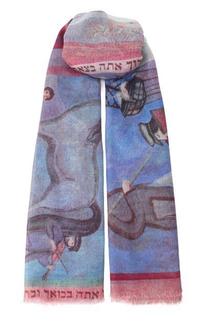 Кашемировая шаль местечки GOURJI, арт. 91241417/444171114, фото 1