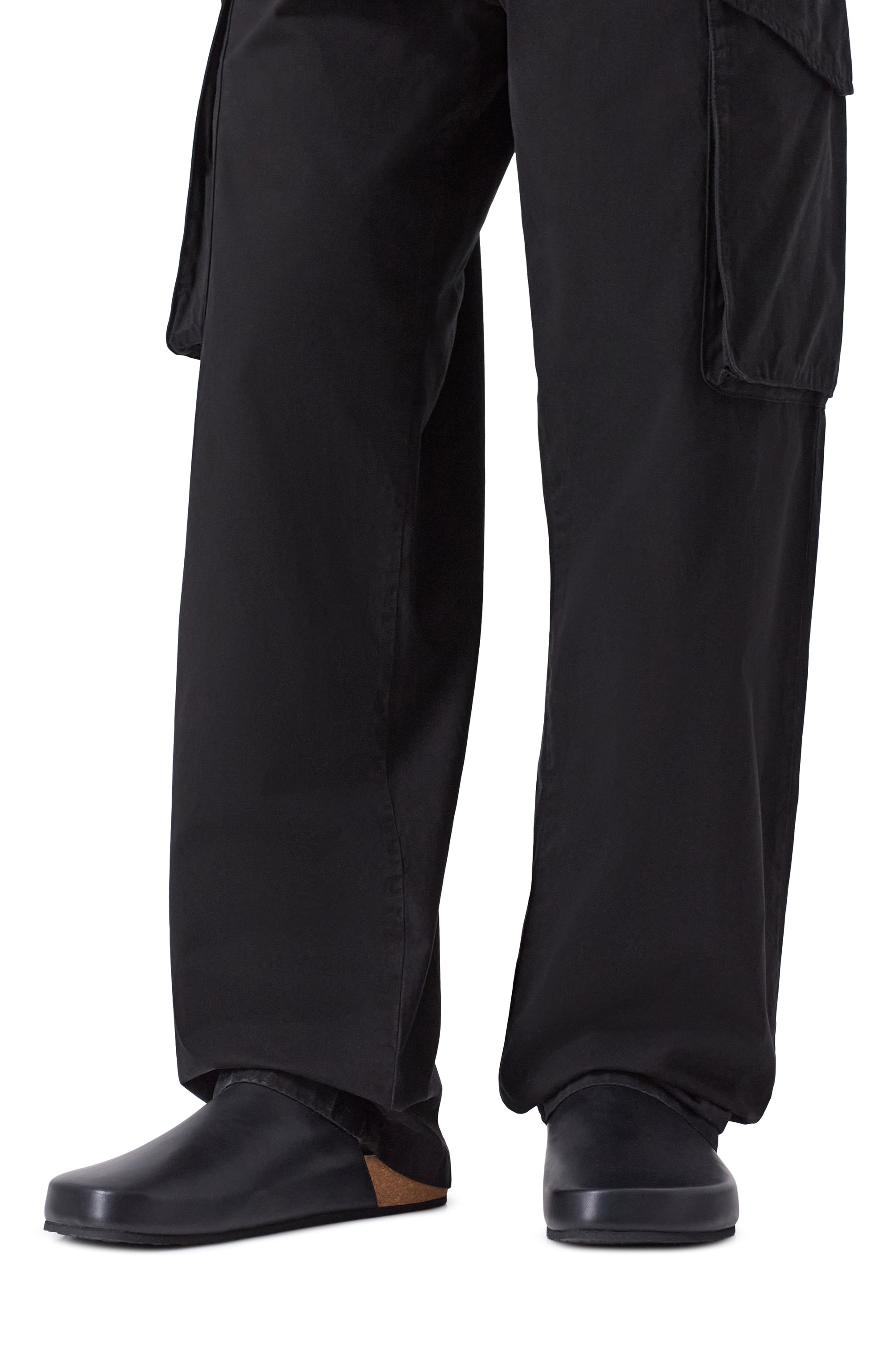 Кожаные сабо balenciaga x scholl BALENCIAGA, арт. 827677/WB2U0, фото 3