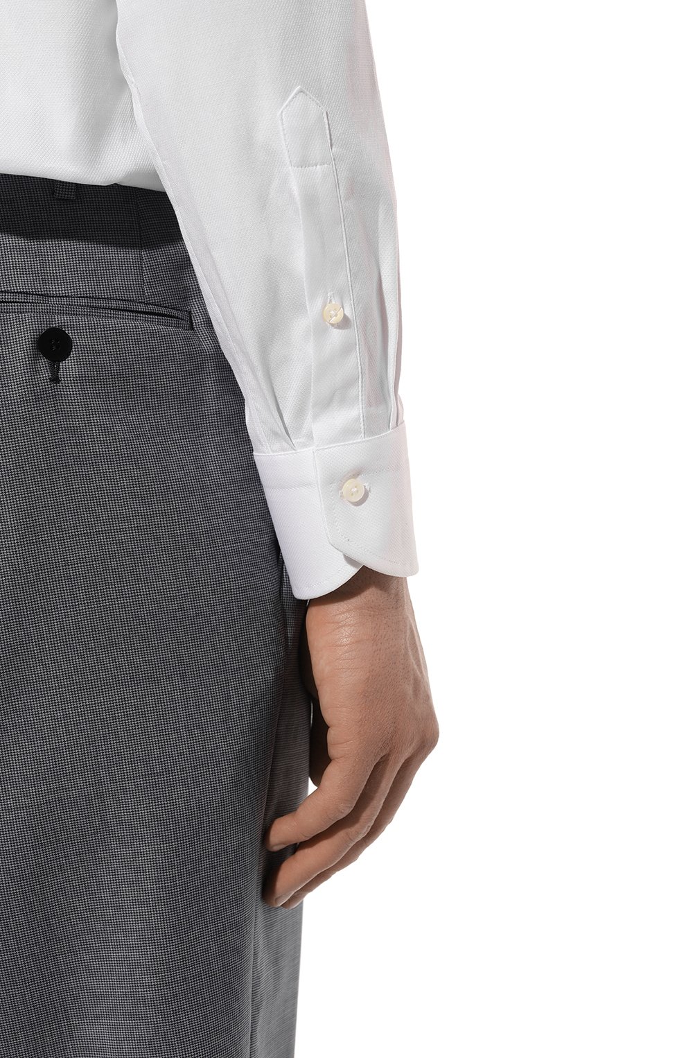 Хлопковая сорочка CANALI, арт. N718/GR03197, фото 6