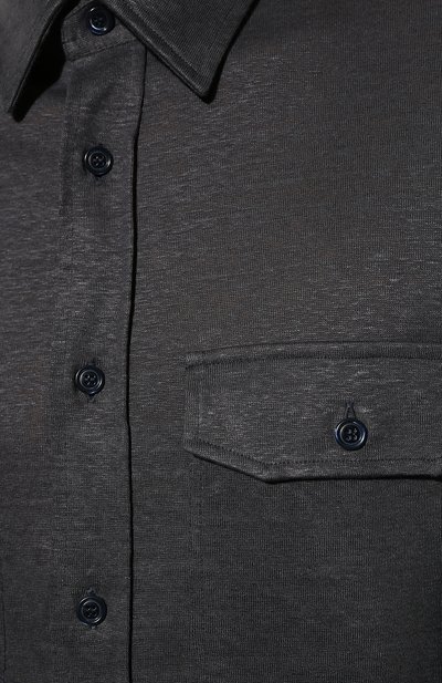 Льняная рубашка BRIONI, арт. UJKS0L/P1608, фото 5