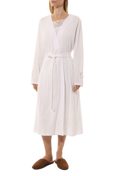 Хлопковый халат HANRO, арт. 074895, фото 3