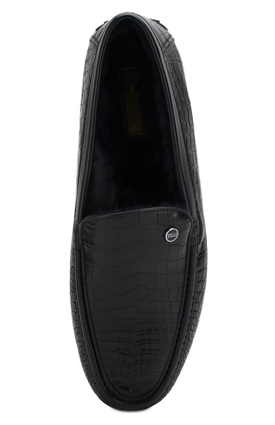 Мокасины из кожи крокодила ZILLI, арт. MDR-M007/005/CNIL, фото 5