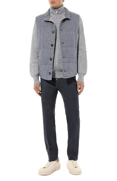Мужской пуховый жилет BRUNELLO CUCINELLI, арт. MD4951852