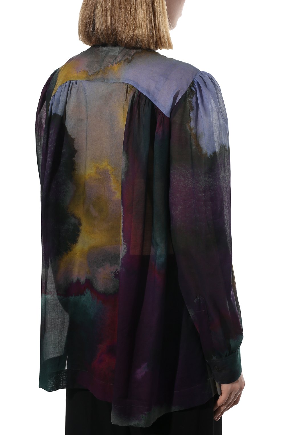 Хлопковая блузка DRIES VAN NOTEN, арт. 221-030751-4125, фото 4