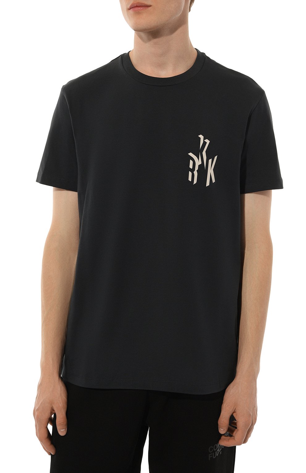 Хлопковая футболка DIRK BIKKEMBERGS, арт. PBMT0255, фото 3