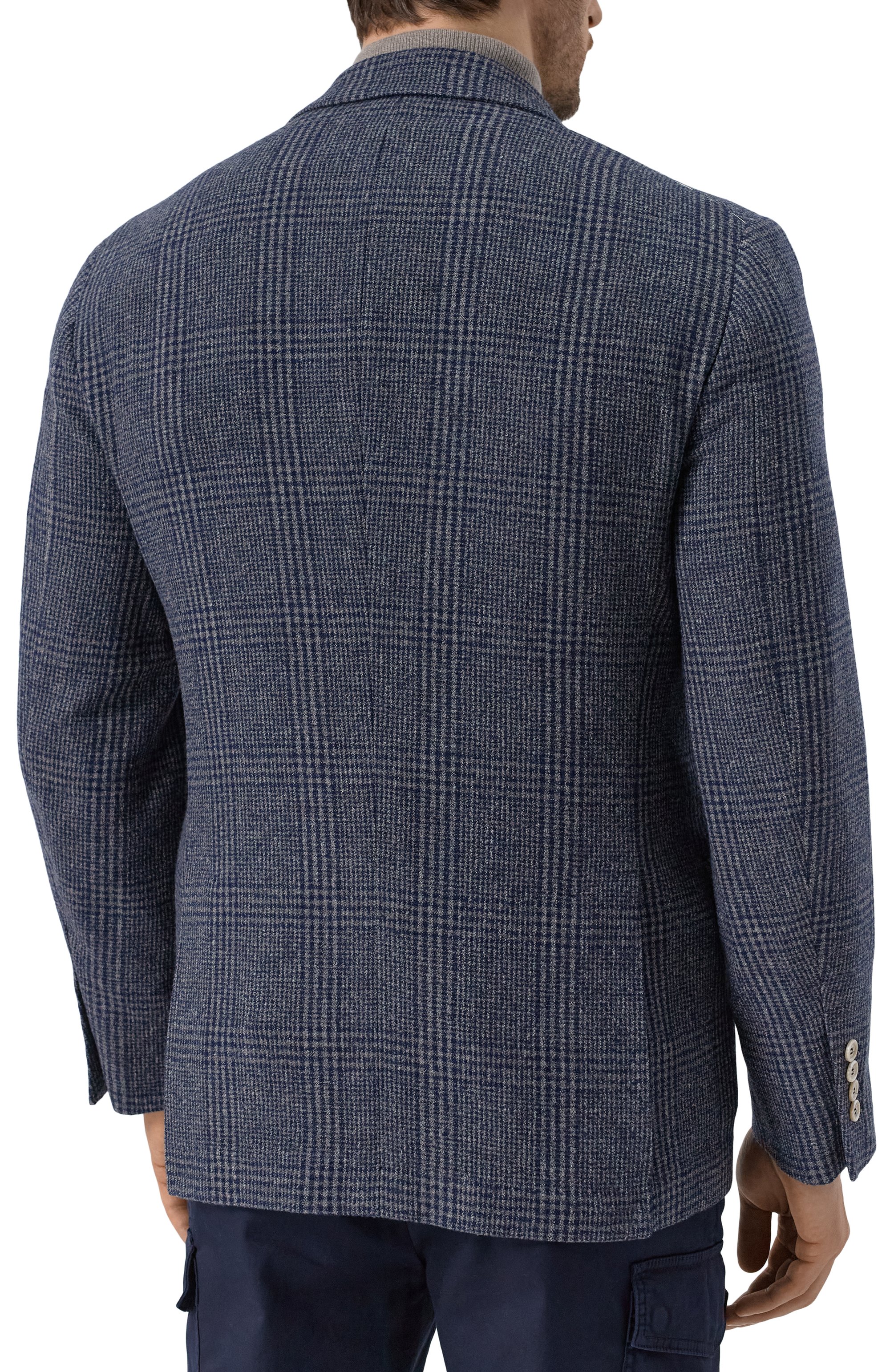 Пиджак из шерсти и шелка BRUNELLO CUCINELLI, арт. MY4367BFD, фото 6