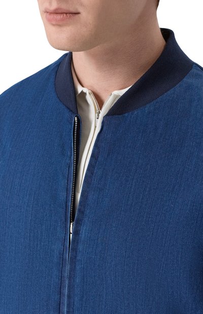 Джинсовый бомбер MVST, арт. M26.CSM.0402/T38BL, фото 5