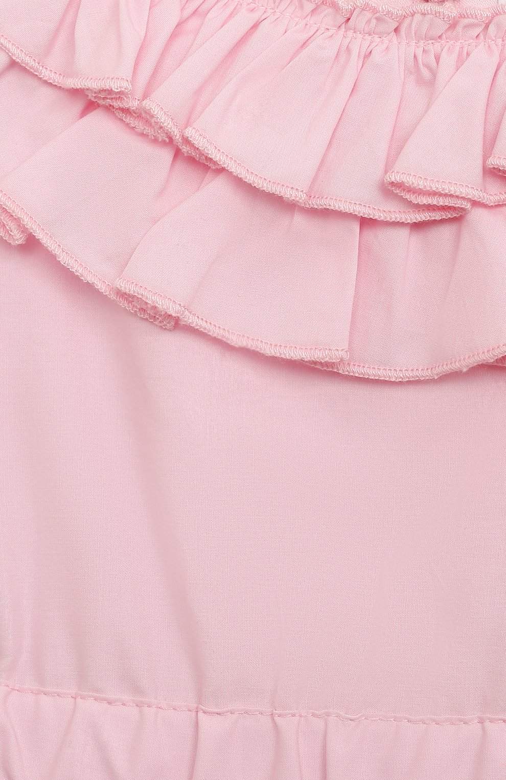 Хлопковое платье MONNALISA светло-розового цвета по цене 25950 руб., арт. 17C902, фото 3 Хлопковое платье MONNALISA, арт. 17C902, фото 3