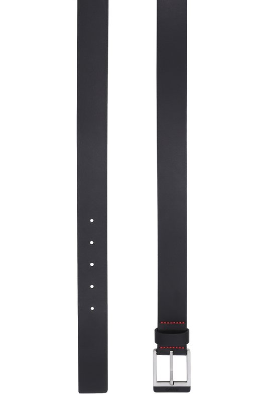 Кожаный ремень HUGO 50558785 Чёрный  50558785 Фото 3