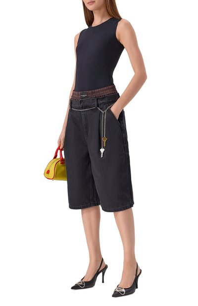 Джинсовые шорты ALEXANDER WANG, арт. 4DC3254755, фото 2