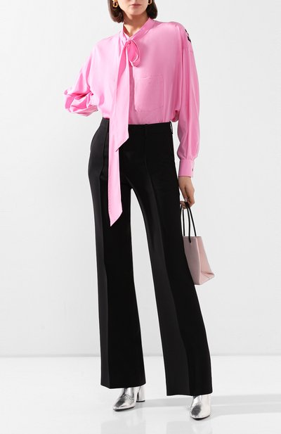 Кожаные ботильоны oval BALENCIAGA, арт. 591015/WA970, фото 2