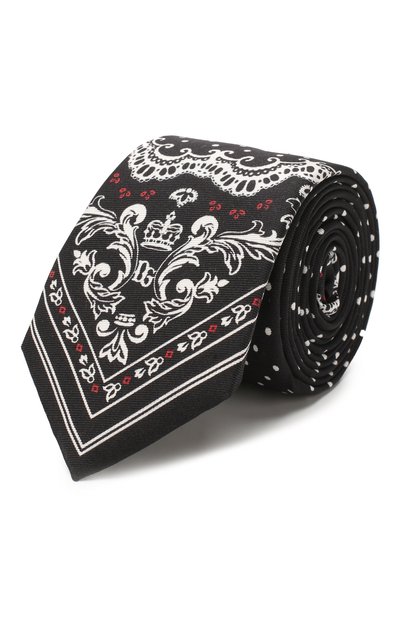 Мужской шелковый галстук DOLCE & GABBANA, арт. GT149E/G0WLN