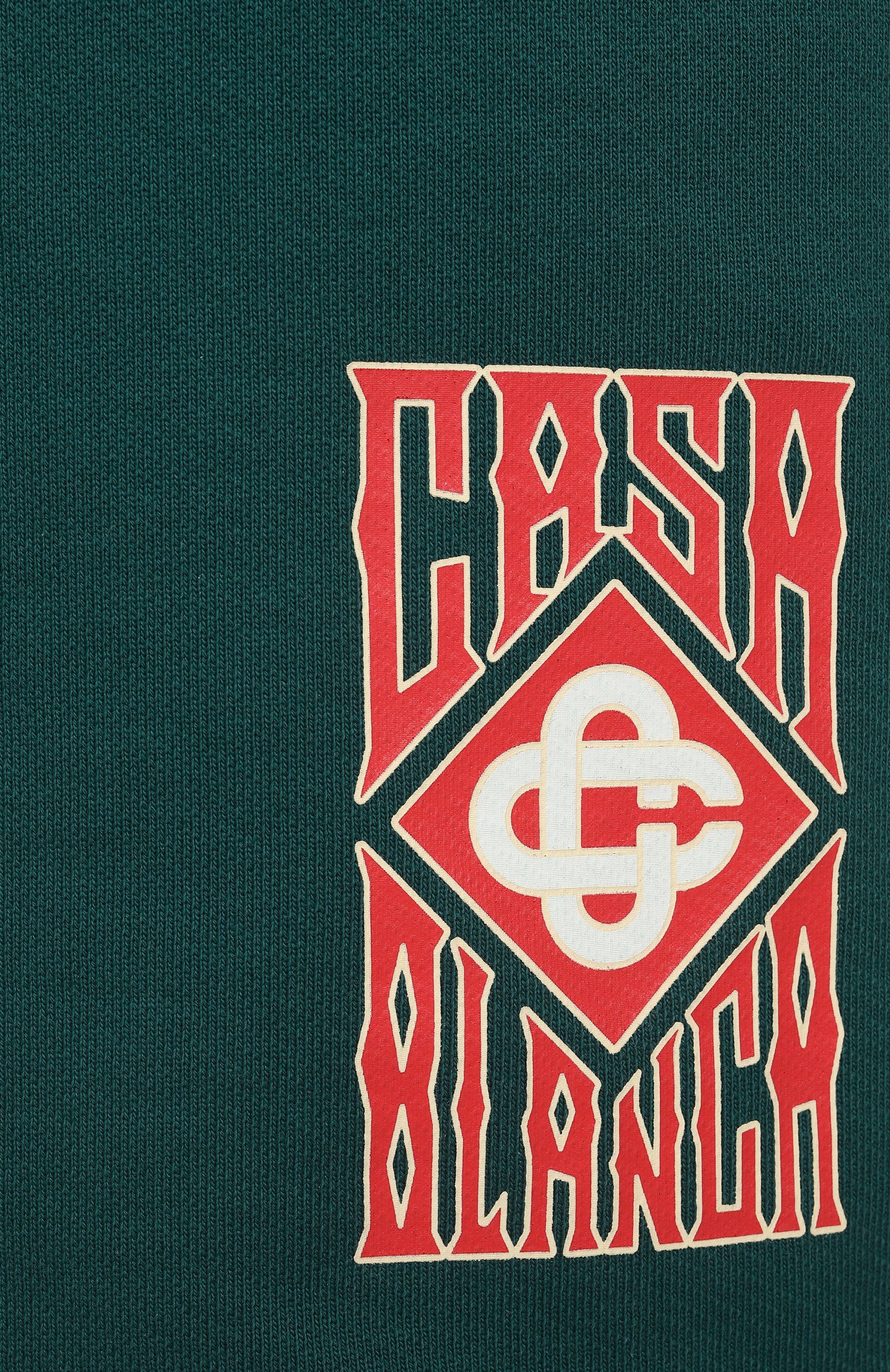 Хлопковые шорты CASABLANCA зеленого цвета по цене 39950 руб., арт. MS25JTR00302, фото 6 Хлопковые шорты CASABLANCA, арт. MS25JTR00302, фото 6