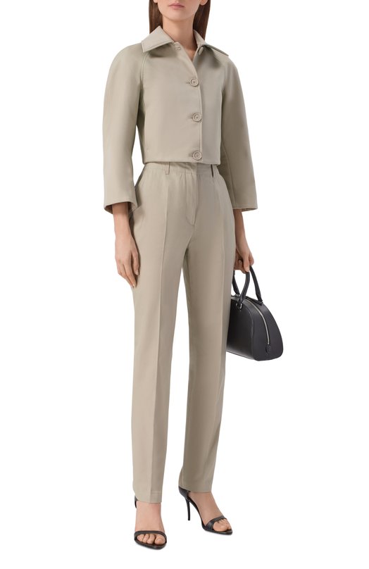 Хлопковый жакет Diesel A23657/0NJCT Бежевый  A23657/0NJCT Фото 2