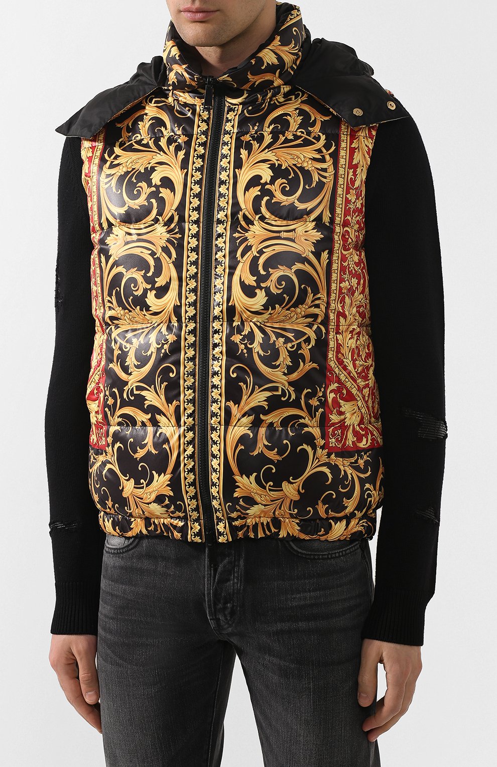  Двусторонний пуховый жилет VERSACE, арт. A84351/A232533, фото 3