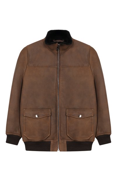 Бомбер из овчины MANZONI24, арт. 25UB821-S34X