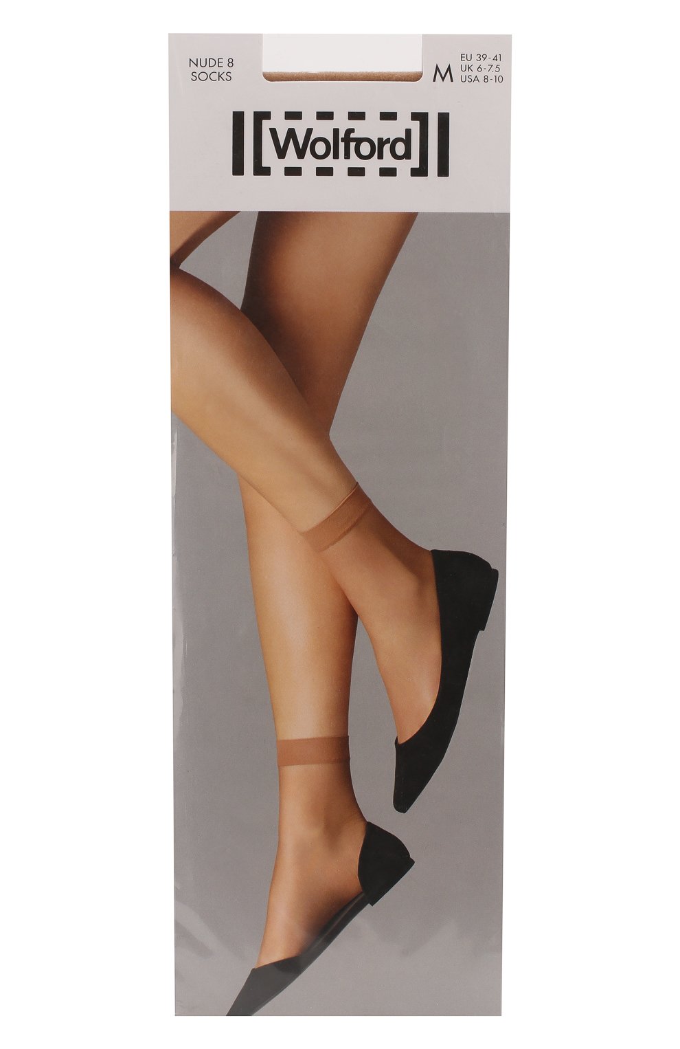 Носки WOLFORD бежевого цвета по цене 2000 руб., арт. 40205, фото 1 Носки WOLFORD, арт. 40205, фото 1