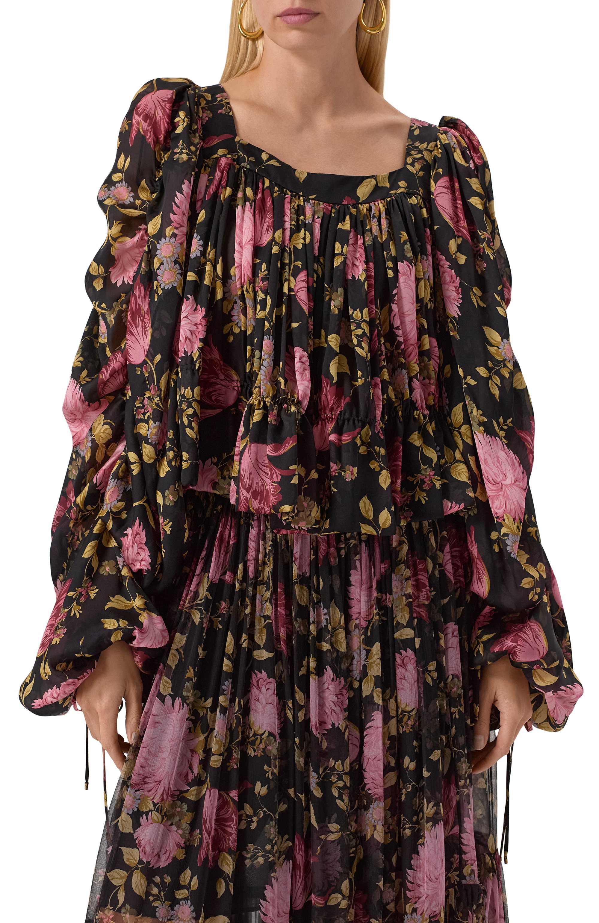 Шелковая блузка CHLOÉ, арт. CH25UHT52458, фото 3