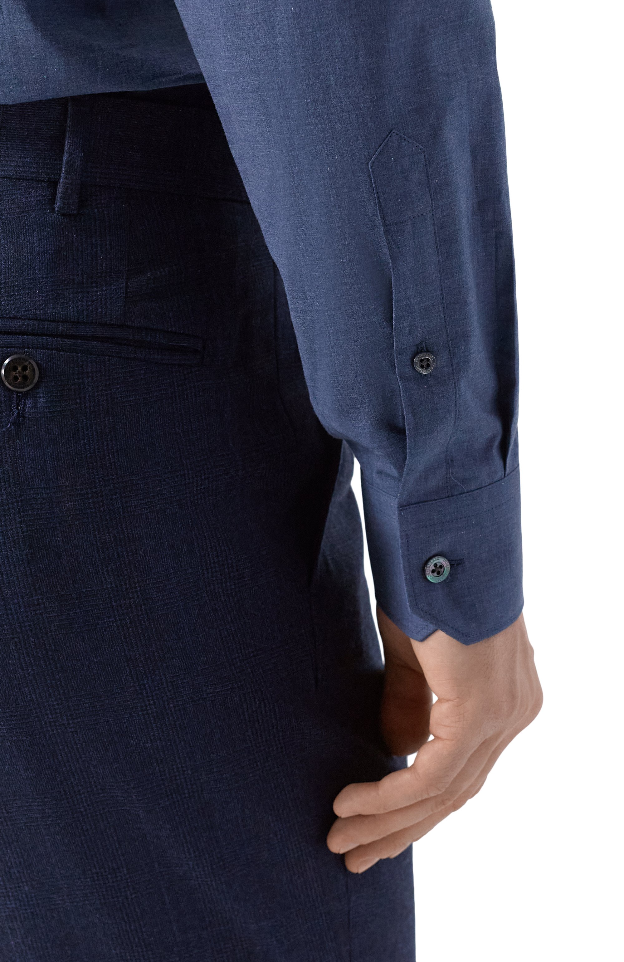 Хлопковая сорочка CORNELIANI, арт. 26P010-2611318, фото 5