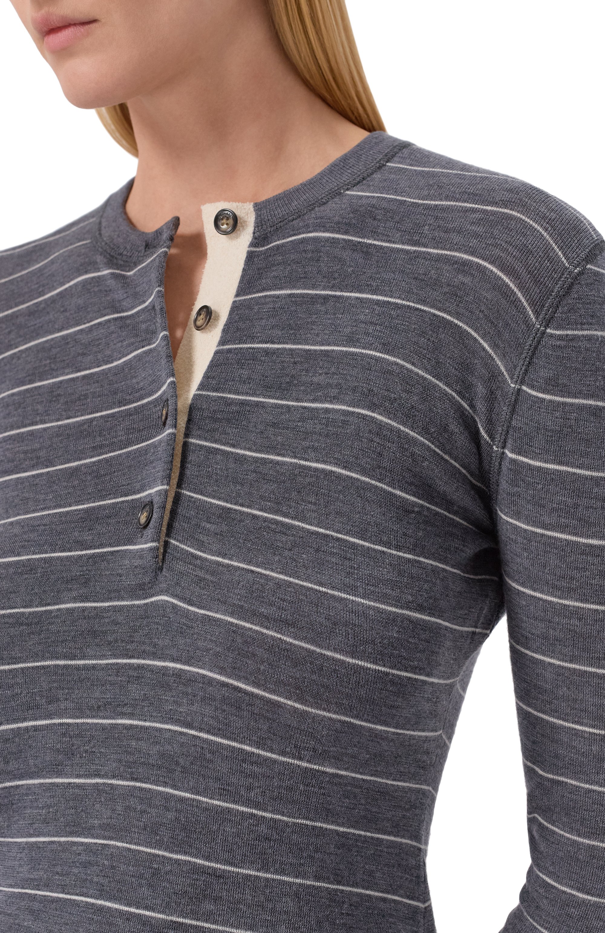 Шерстяной пуловер NANUSHKA, арт. ARIYAH, фото 5