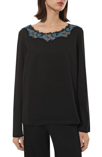 Хлопковая пижама LA PERLA, арт. 0050340, фото 3