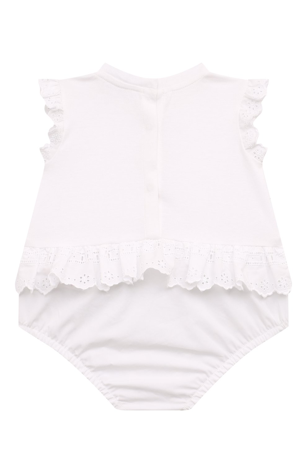 Хлопковое боди DOLCE & GABBANA, арт. L2J0W6/G7B7K, фото 2