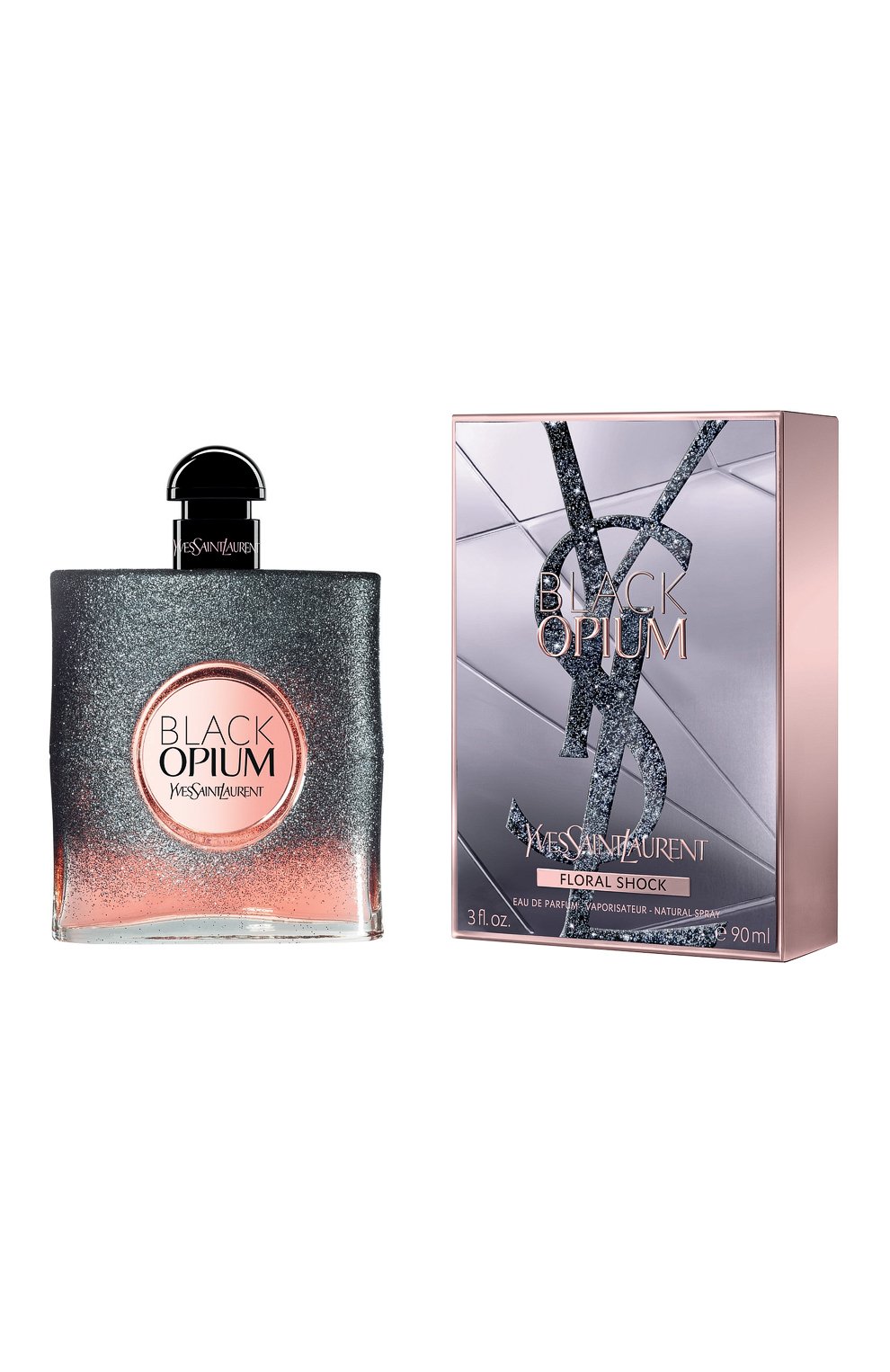 Парфюмерная вода black opium floral shock (90ml) YSL, арт. 3614271566577, фото 1