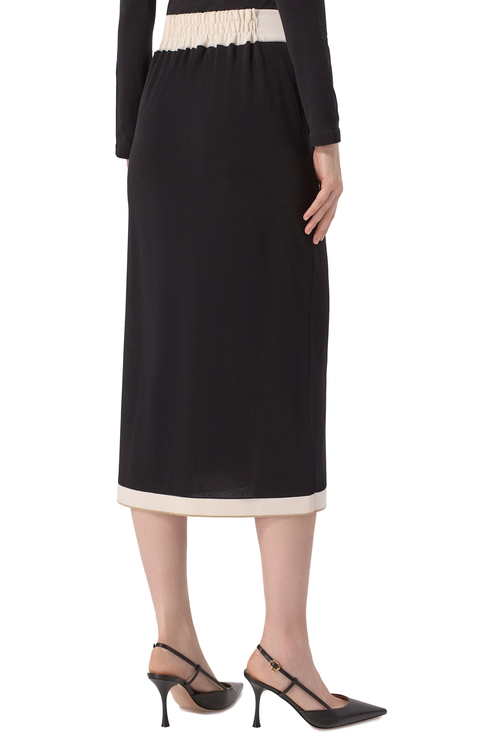 Юбка из шелка и вискозы FREEAGE, арт. S25.SK074.6079.900, фото 4