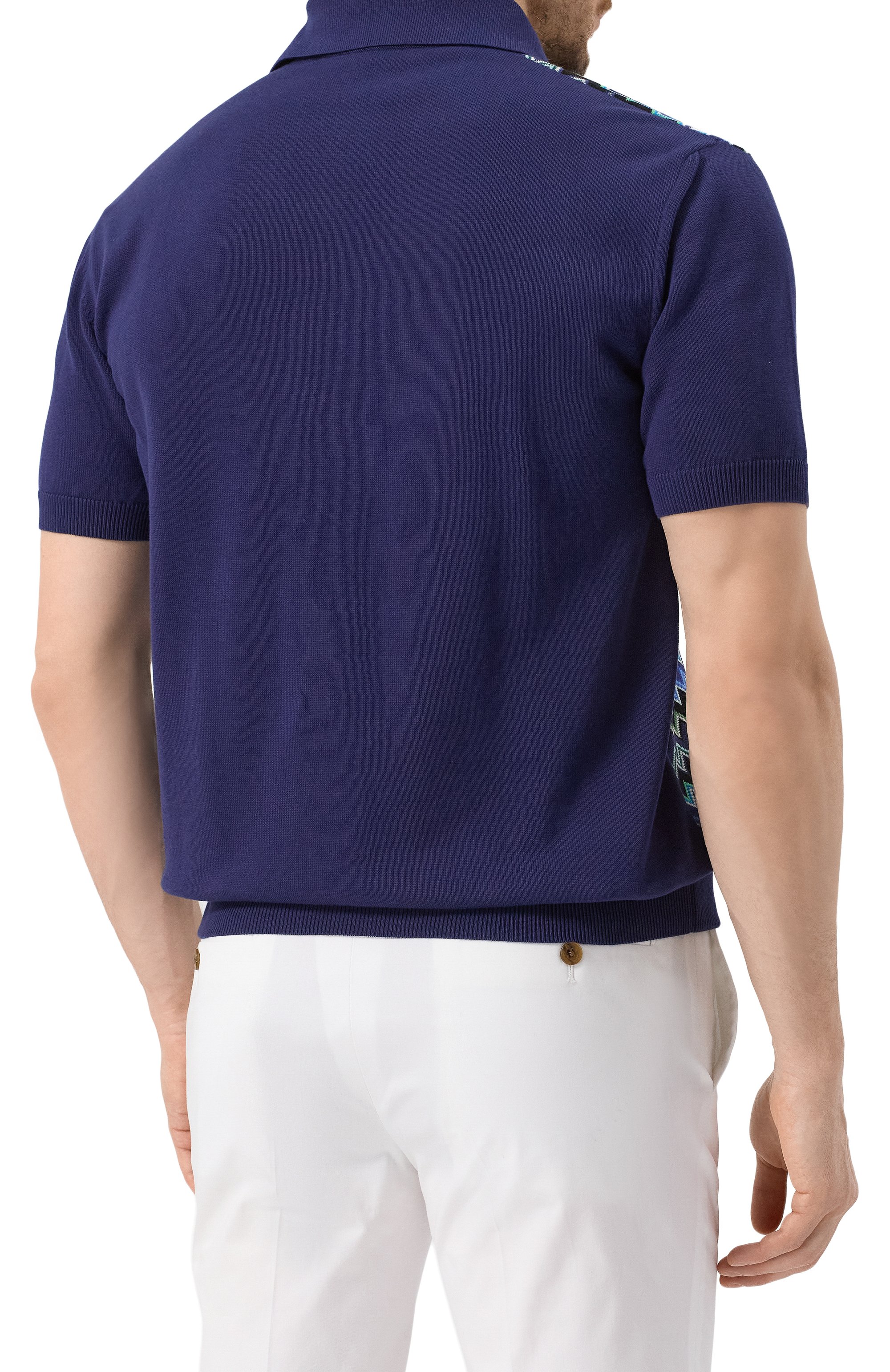 Хлопковое поло MISSONI, арт. US25S20L/BK040U, фото 4