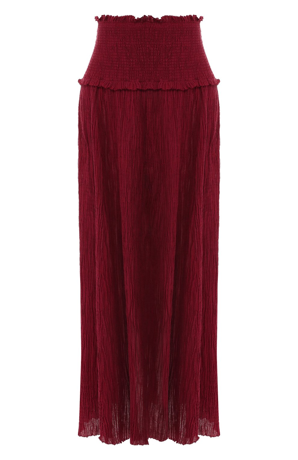 Юбка ZIMMERMANN бордового цвета по цене 45050 руб., арт. 6339SSUR, фото 1 Юбка ZIMMERMANN, арт. 6339SSUR, фото 1