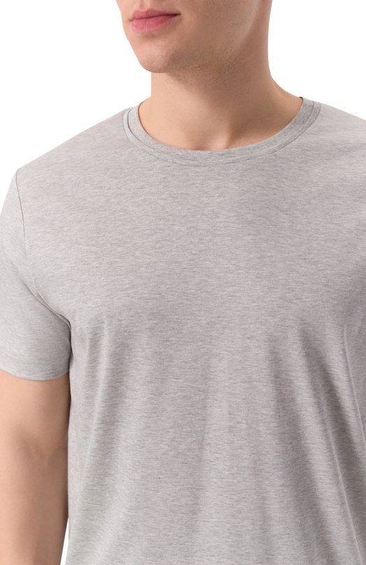 Хлопковая футболка Zimmerli 286M-43110 Серый  286M-43110 Фото 5