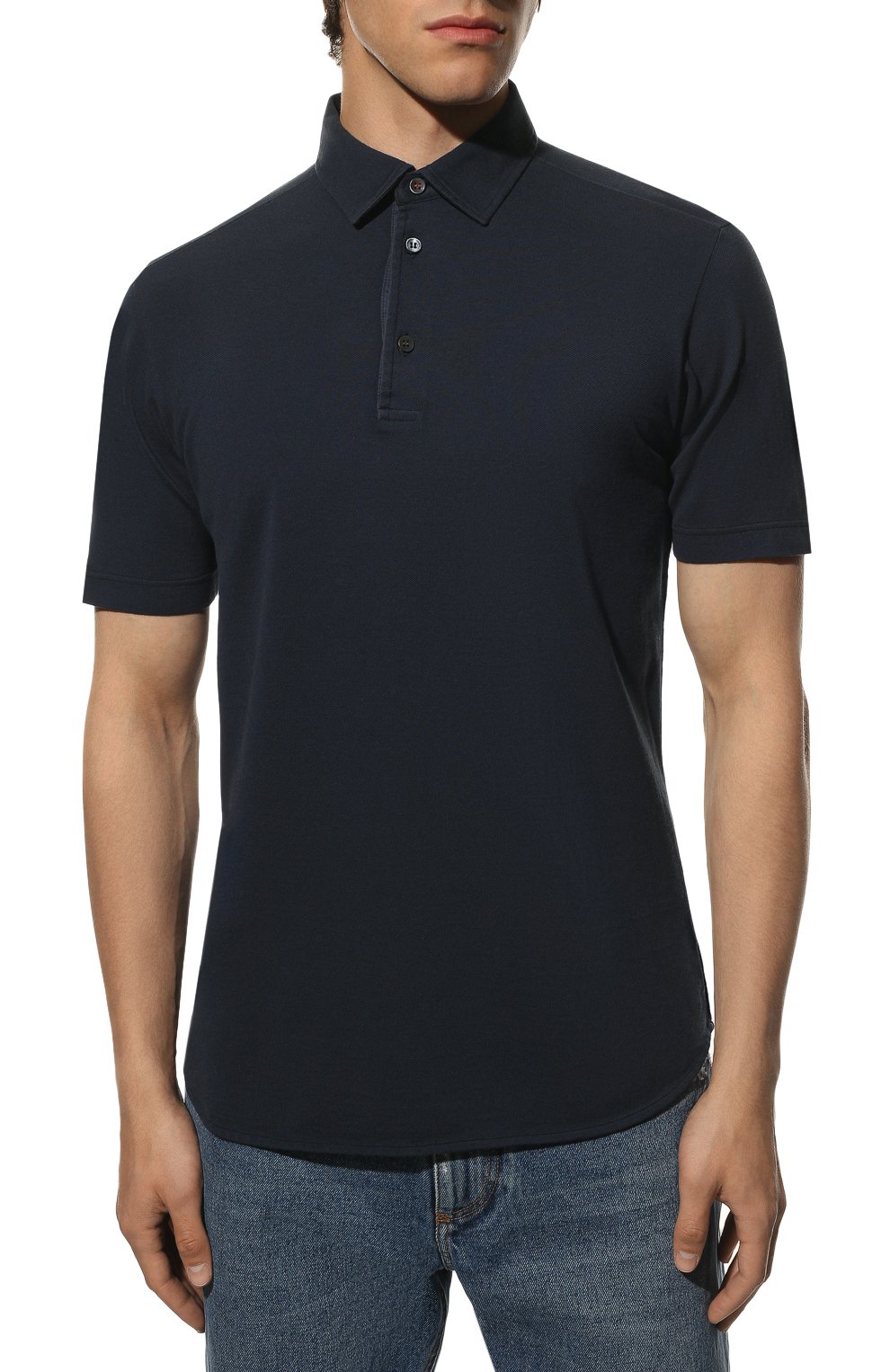 Хлопковое поло LORO PIANA, арт. FAI1315, фото 3