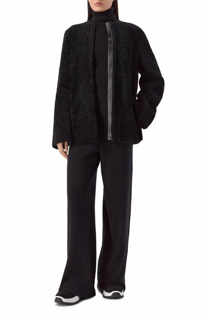 Замшевые кроссовки extreme SERGIO ROSSI черного цвета по цене 104500 руб., арт. B13810/MFI666, фото 3 Замшевые кроссовки extreme SERGIO ROSSI, арт. B13810/MFI666, фото 3