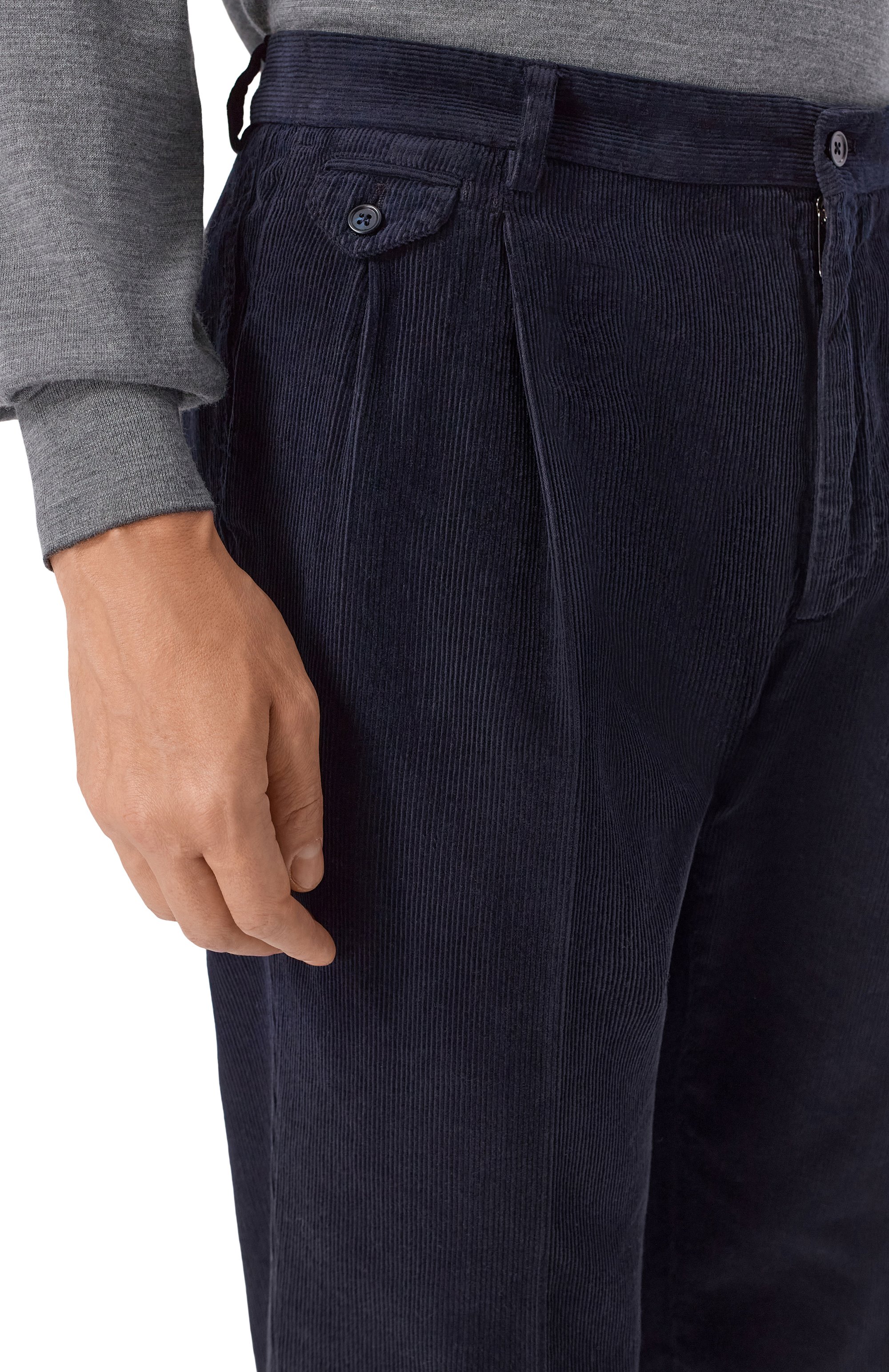 Вельветовые брюки DOLCE & GABBANA, арт. GY6UET/G8NN7, фото 5