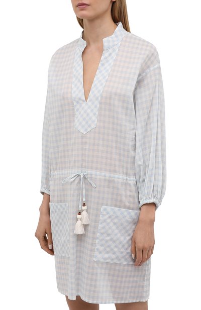 Хлопковая туника TORY BURCH, арт. 82129, фото 3