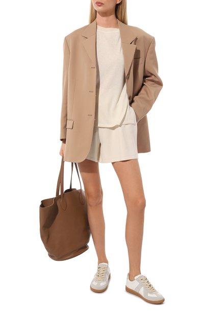 Шорты из шелка и кашемира FREEAGE, арт. LW23.SR006.6030.101, фото 2