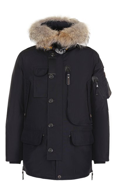 Пуховая парка kodiak с меховой отделкой капюшона PARAJUMPERS, арт. MA02/K0DIAK-MAN, фото 1