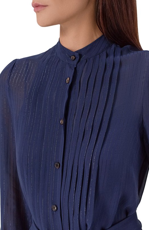 Шелковое платье Kiton D58329K0556G01 Синий  D58329K0556G01 Фото 5