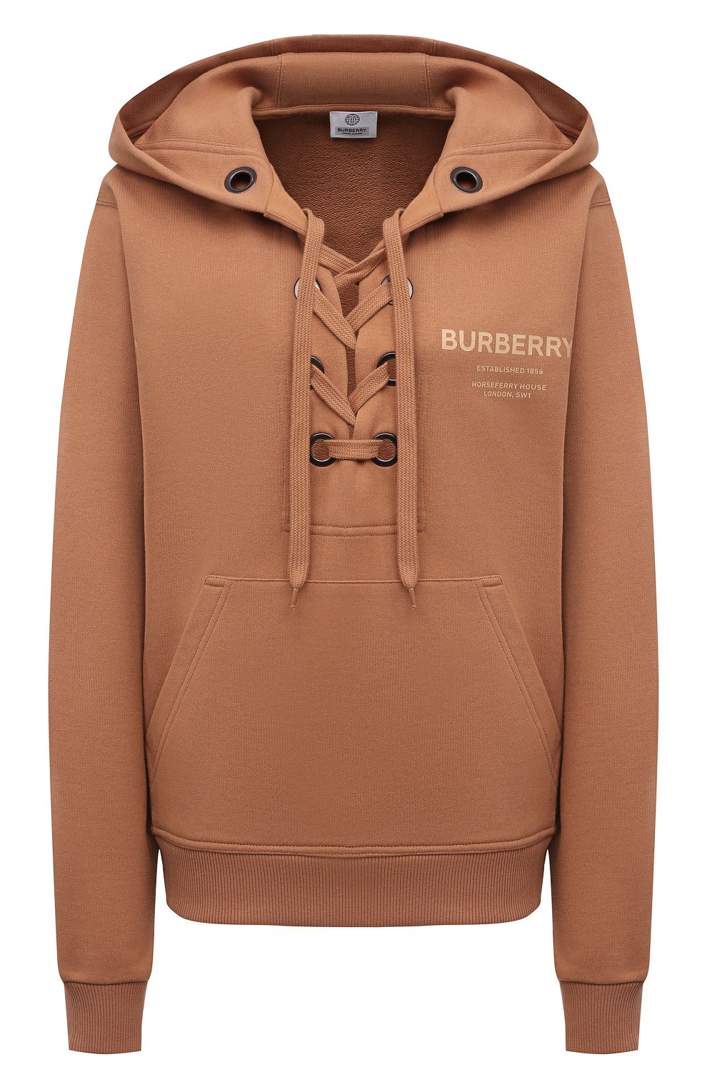 Хлопковое худи BURBERRY, арт. 8038690, фото 1