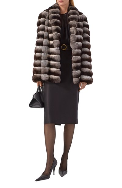 Шуба из шиншиллы РУССКИЙ МЕХ, арт. 70.1 РМ, фото 2