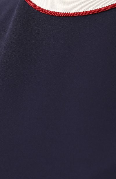 Мини-платье с круглым вырезом и контрастной отделкой GUCCI, арт. 524232/ZKR01, фото 5