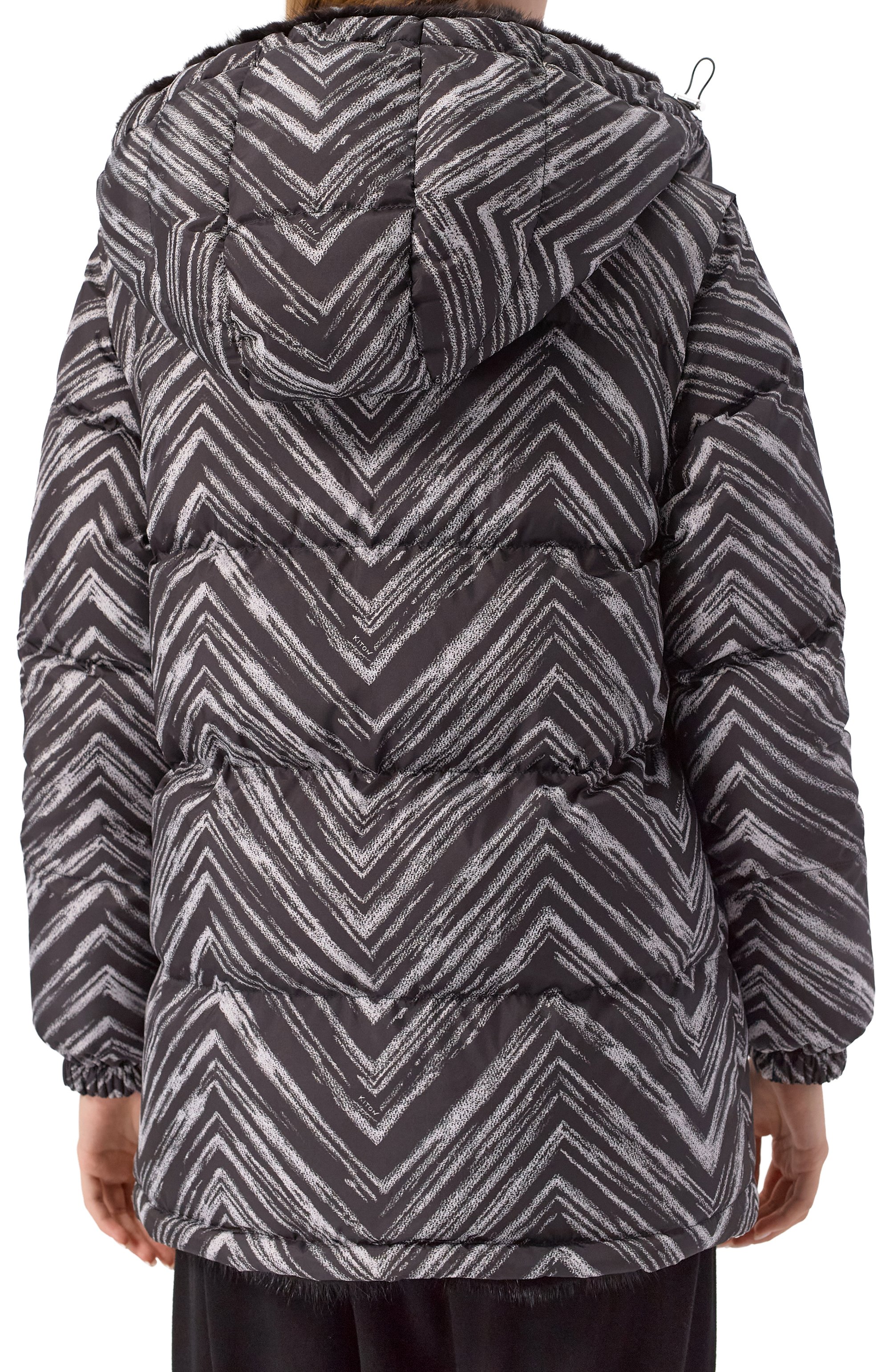 Двусторонний пуховик с подкладкой из норки KITON, арт. D58681K0560E01, фото 4