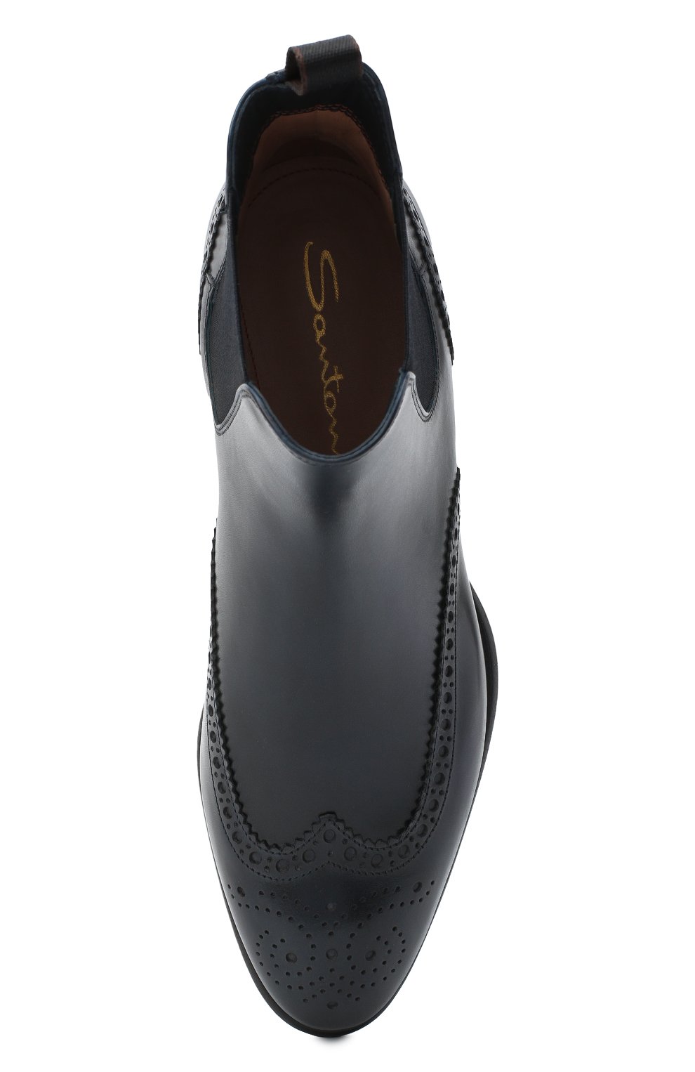 Кожаные челси SANTONI, арт. WTGY58820BA1NLVVU85, фото 5