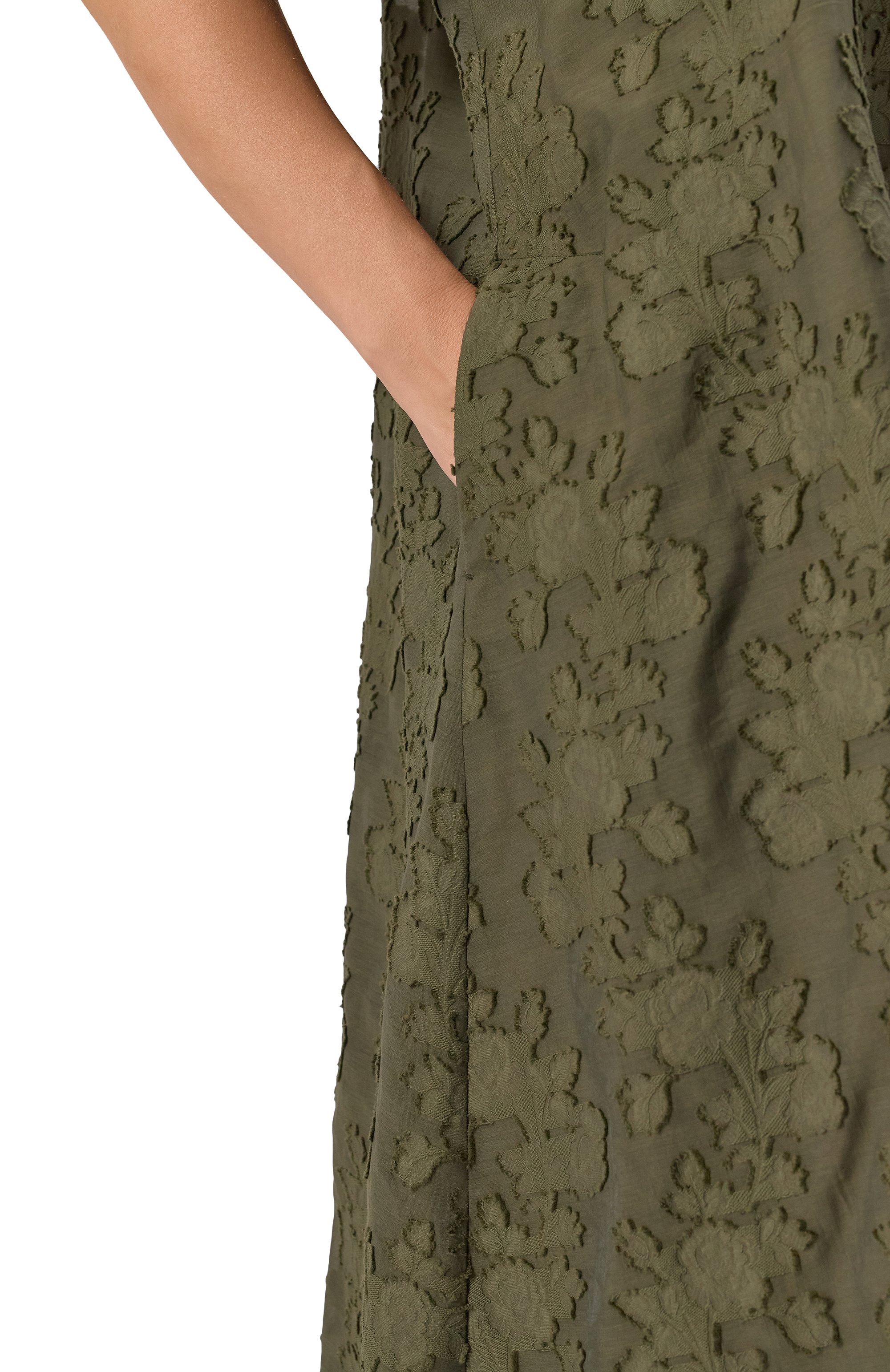 Хлопковое платье MARINA RINALDI, арт. ALAIN, фото 5