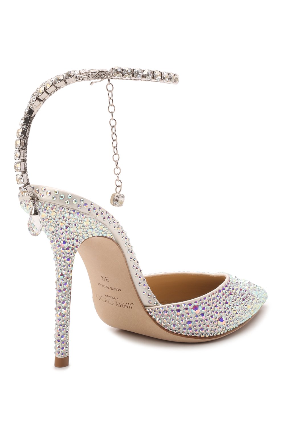 Текстильные туфли saeda 100 JIMMY CHOO, арт. SAEDA 100/BAM, фото 5