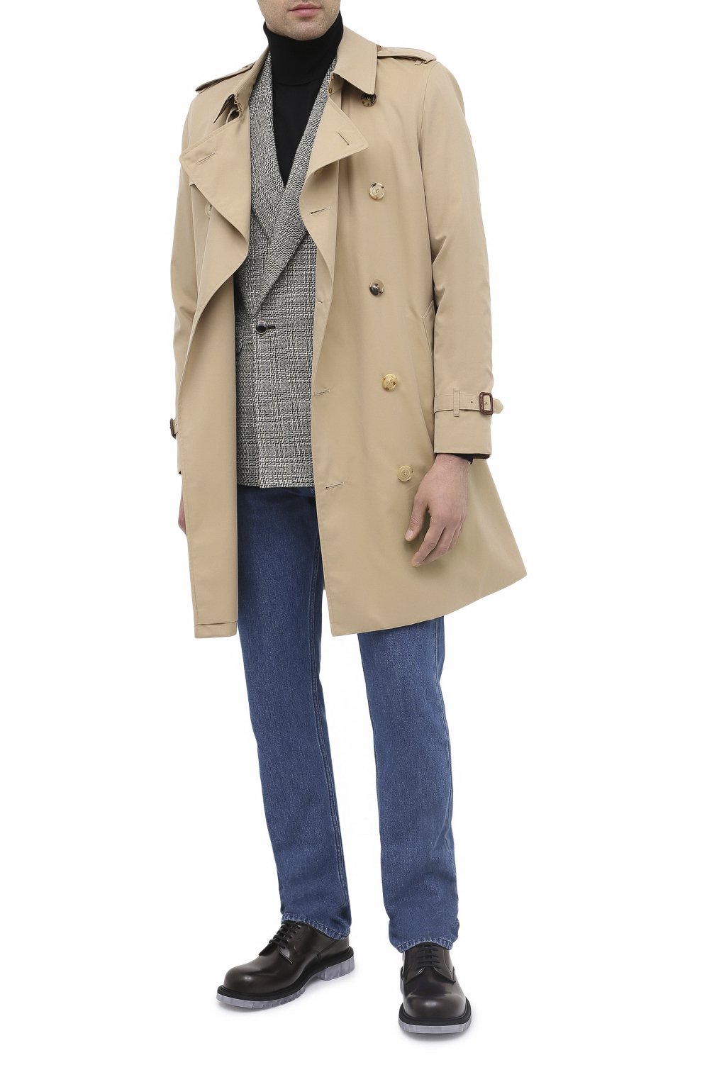 Шерстяной пиджак SAINT LAURENT, арт. 630750/Y1B10, фото 2